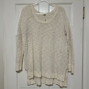 Free People Oversize Knit Sweater